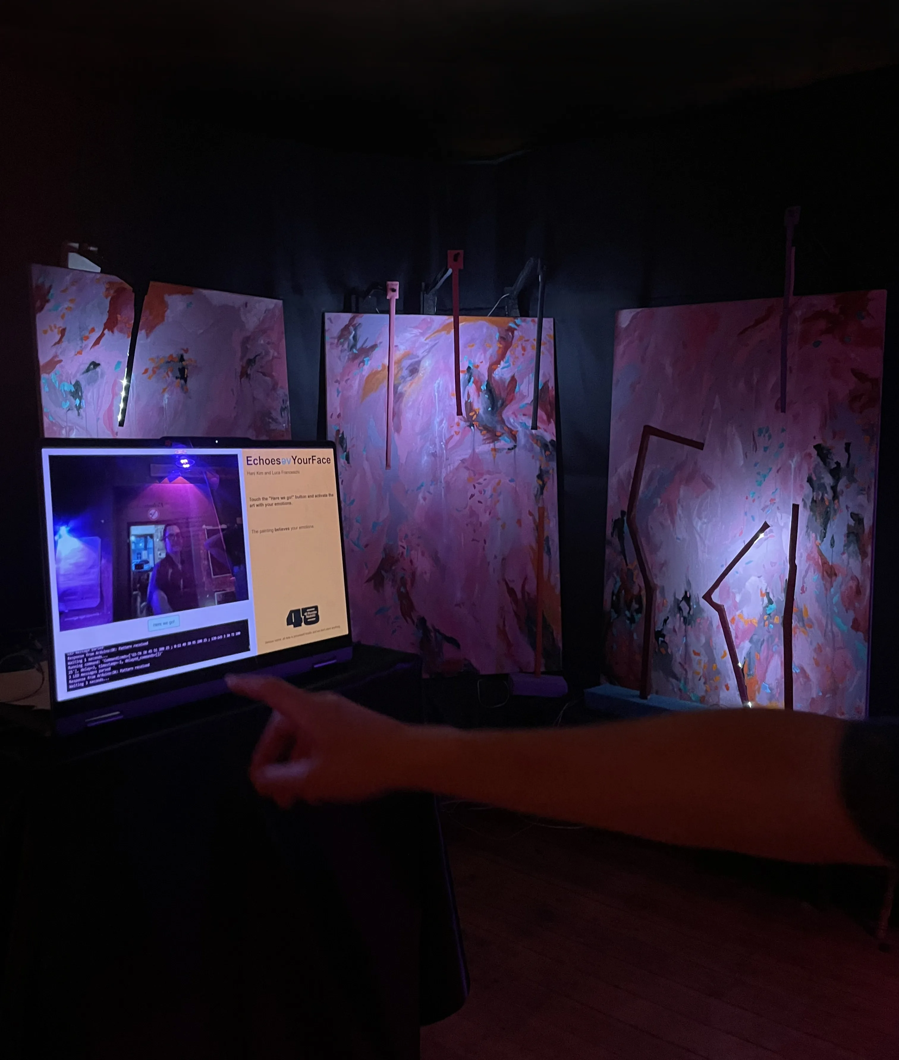 Installation photo 5 of 10 — "EchoesəvYourFace"