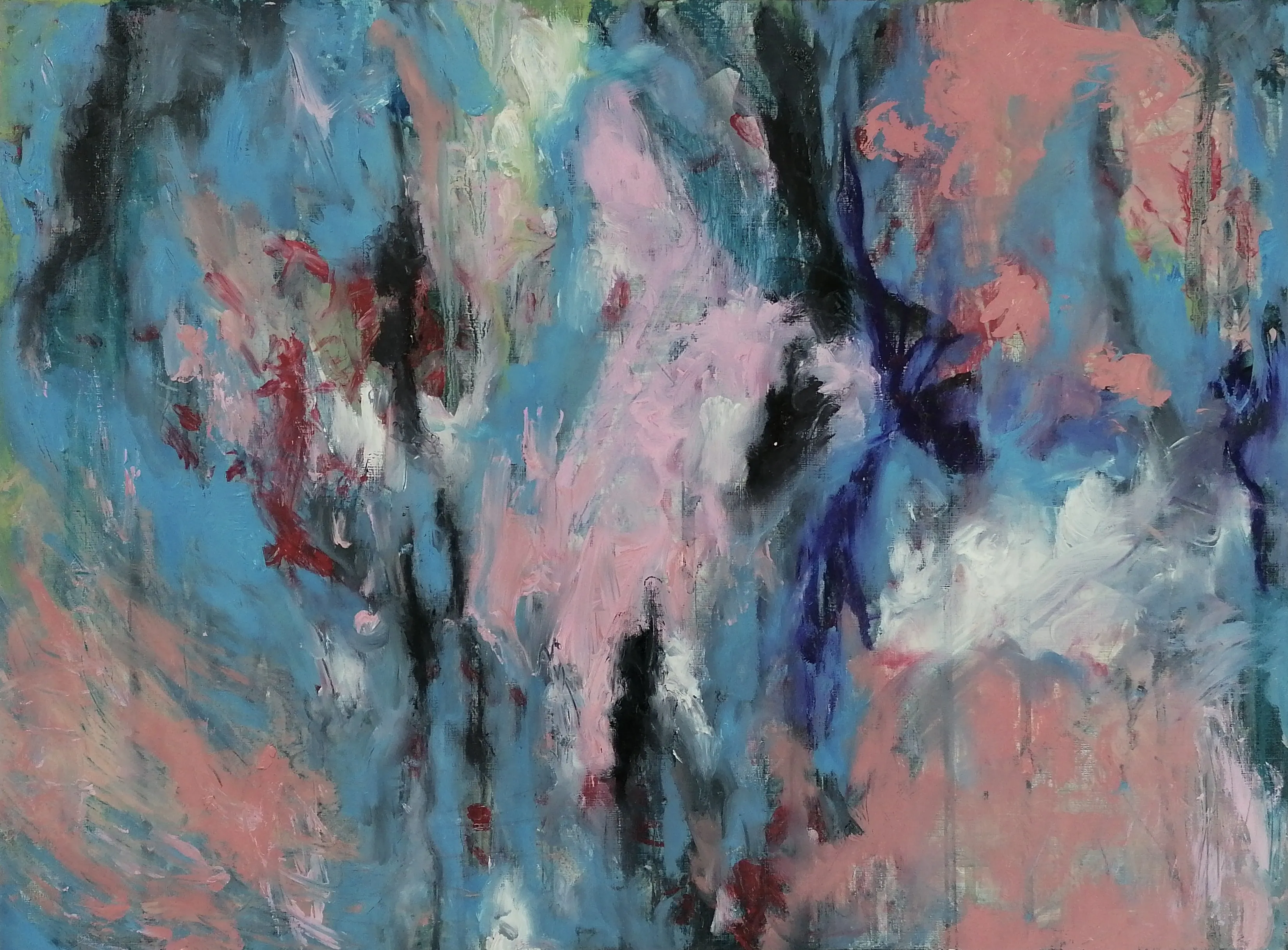 Emotions III, Oil & Acrylic on 330g/m² paper, 36 x 48 cm each (Unframed), 2025 — from the "EchoesəvYourFace" series